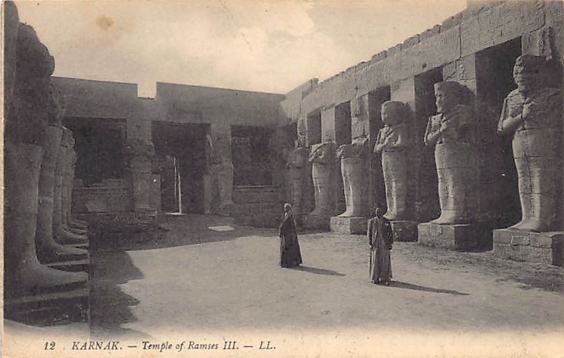 Egypt - KARNAK - Temple of Ramsses III - Publ. Levy L.L. 12