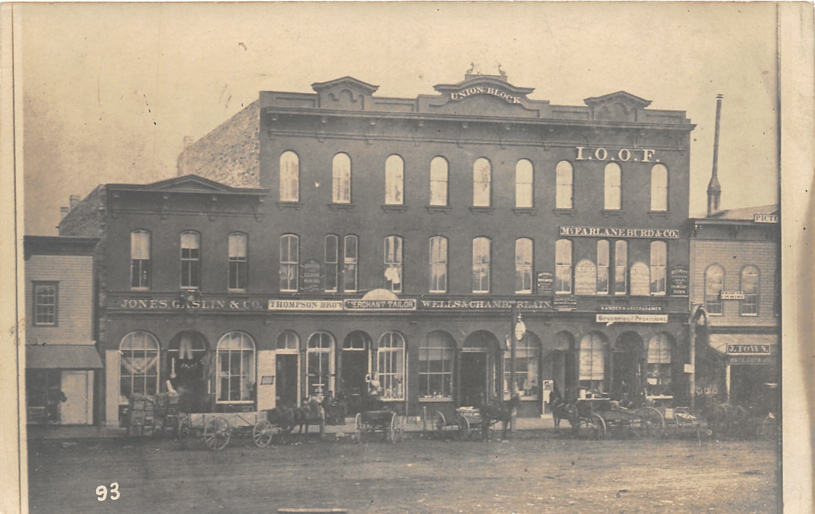 J28/ Minneapolis Minnesota RPPC Postcard c1910 I.O.O.F. Odd Fellows 29