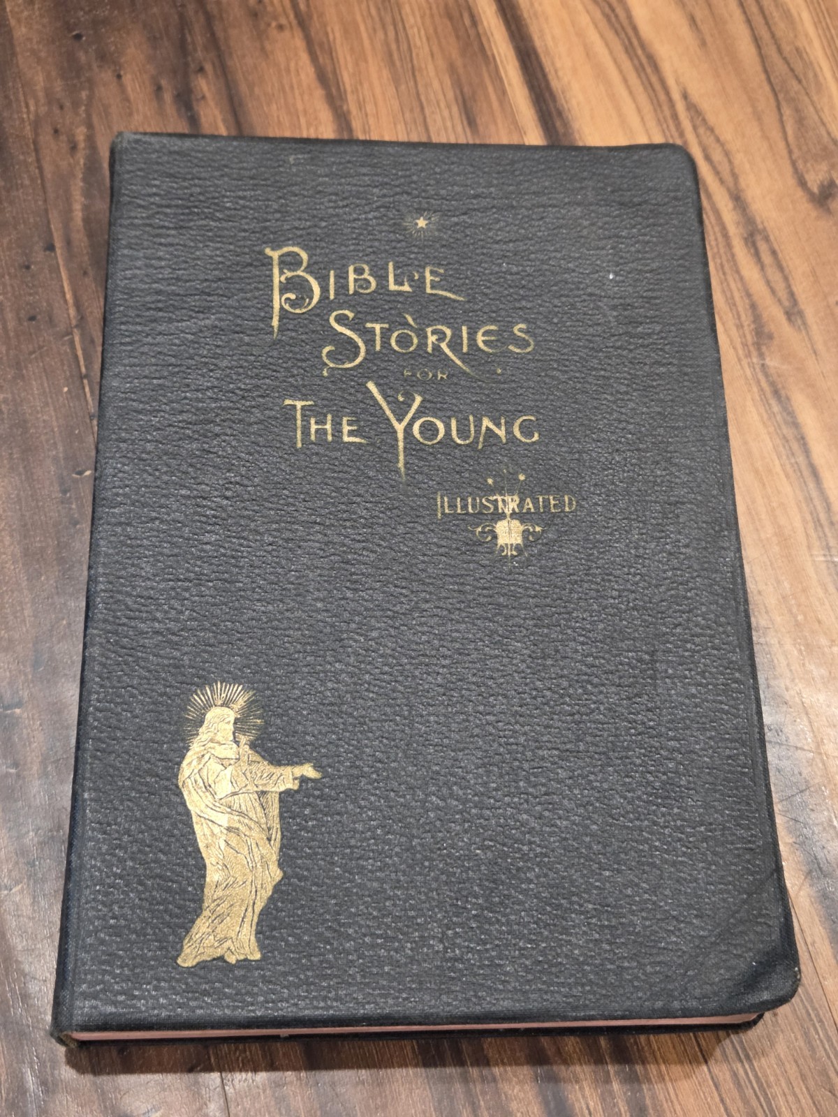 1923 Charming Bible Stories for the Young Charlotte M Yonge Leather Bound