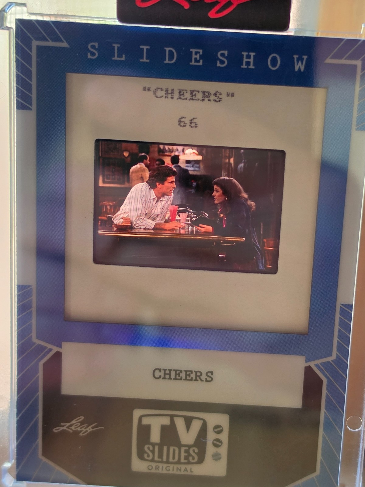 CHEERS TV SHOW SLIDE RELIC Card 2026 Leaf SLIDESHOW Sam Malone TED DANSON