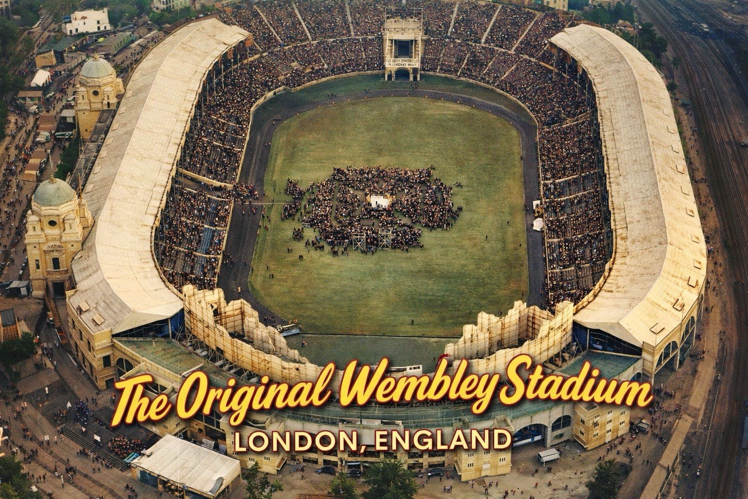 Wembley Stadium LONDON England MODERN Postcard A150