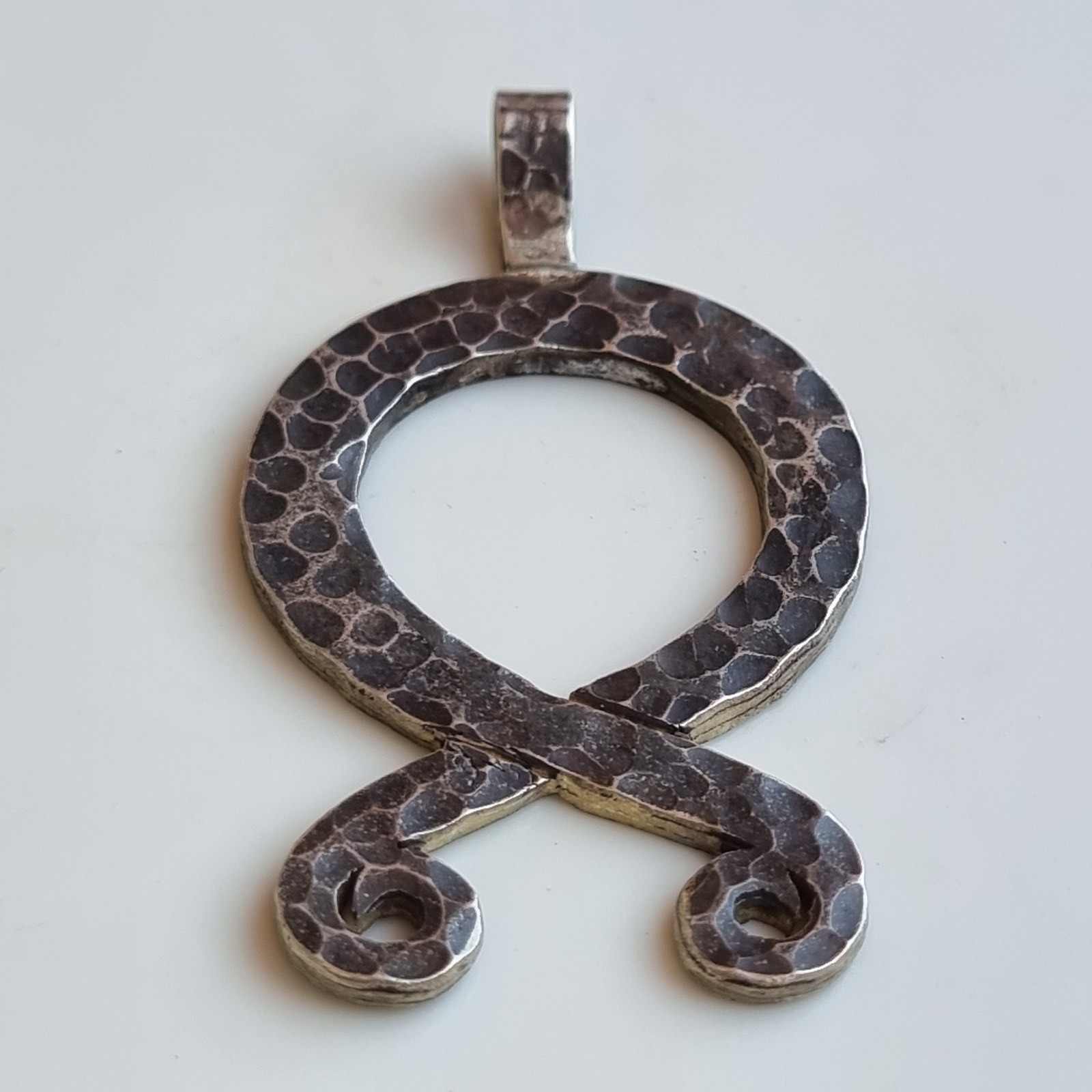 Ancient Antique Viking Silver Pendant Talisman Protection Amulet