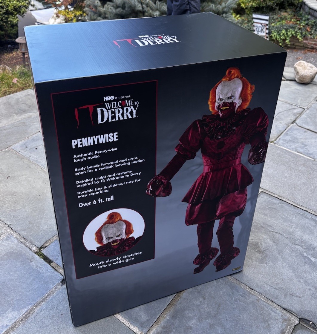 2026 Spirit Halloween Pennywise Animatronic – Welcome to Derry (BRAND NEW RARE) 2026 Spirit Halloween Pennywise Animatronic – Welcome to Derry (BRAND NEW RARE)