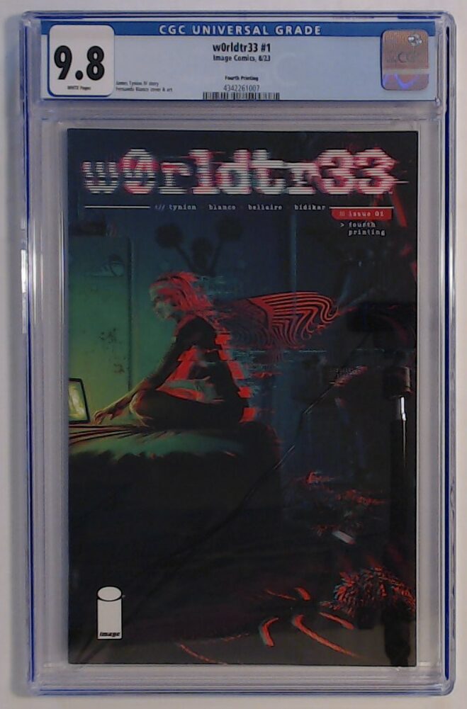 W0rldtr33 #1 (Image, 2023) CGC 9.8 White Pages - FERNANDO BLANCO - 4TH PRINT W0rldtr33 #1 (Image, 2023) CGC 9.8 White Pages - FERNANDO BLANCO - 4TH PRINT