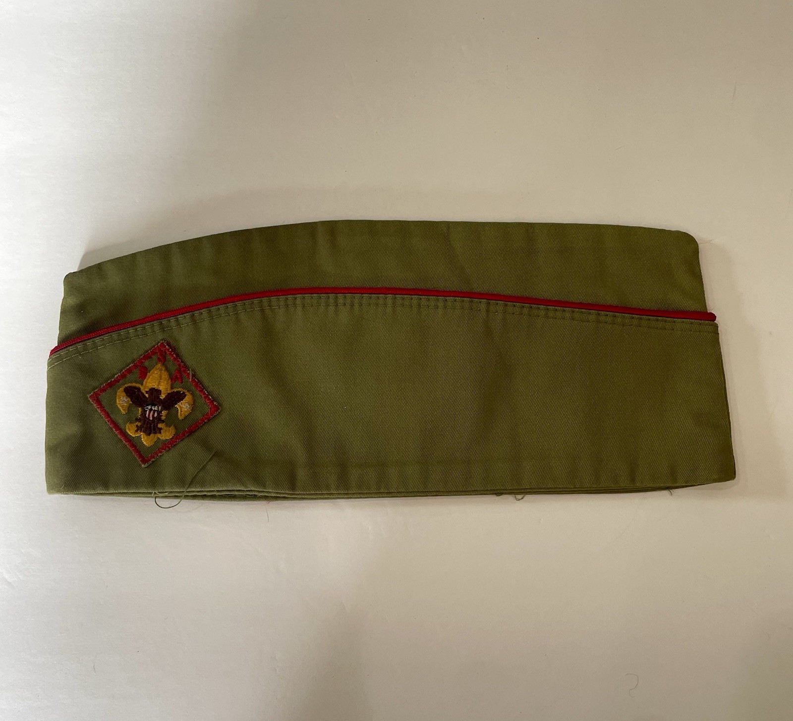 Vintage BSA Boy Scout Uniform Garrison Cap Official Logo Size Medium