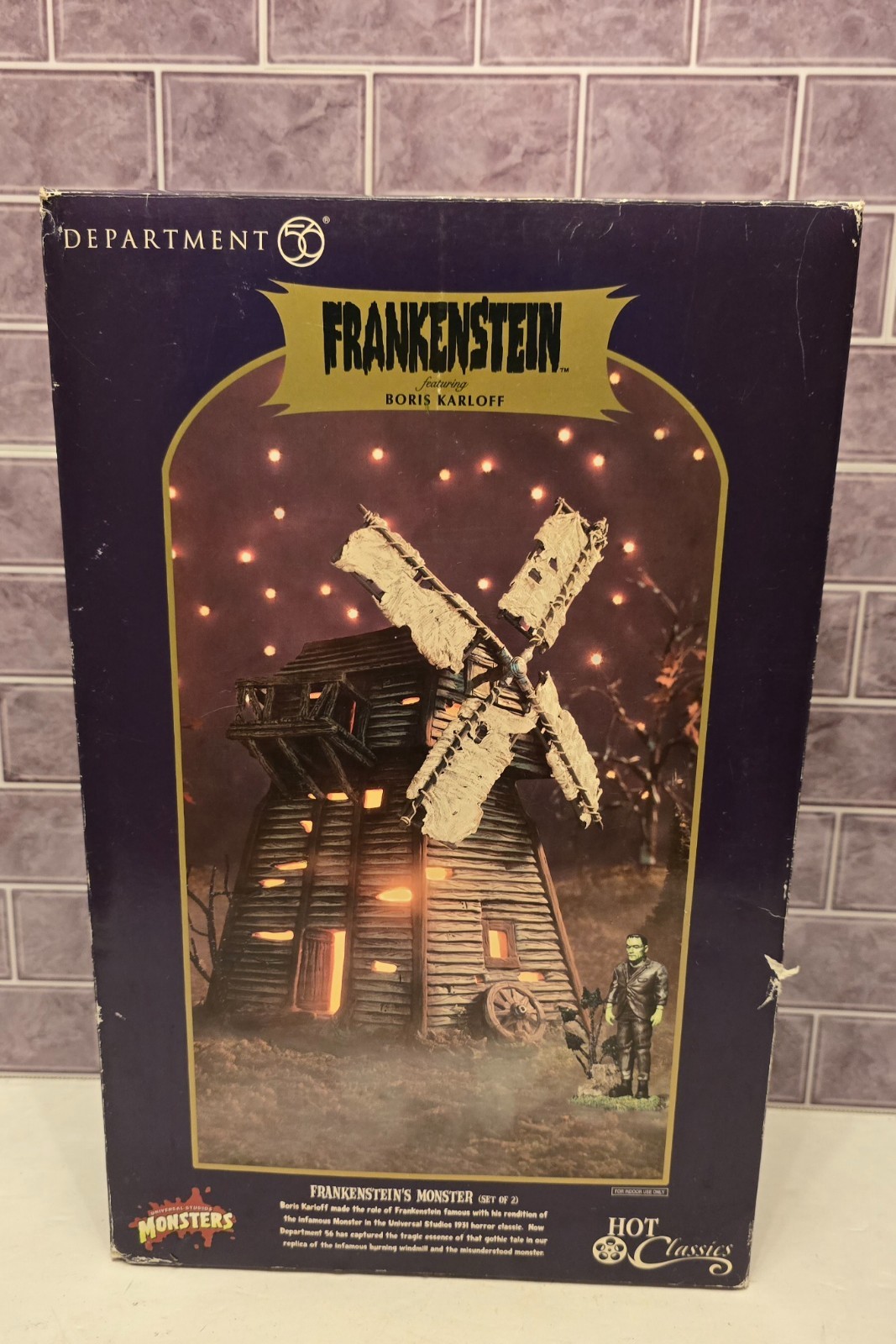 Department 56 Frankenstein Monster Universal Studios Monster *New*