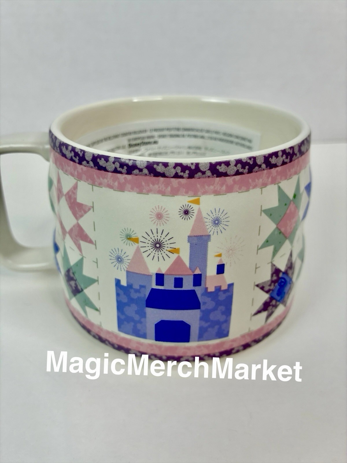 Disney Parks 2026 Castle Quilt Mug Home Is Where The Castle Is New WDW Disney Parks 2026 Castle Quilt Mug Home Is Where The Castle Is New WDW