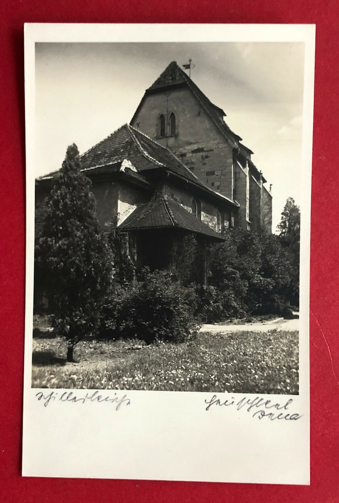 Photo postcard Jena 1932 house residential building (81691 Photo postcard Jena 1932 house residential building (81691