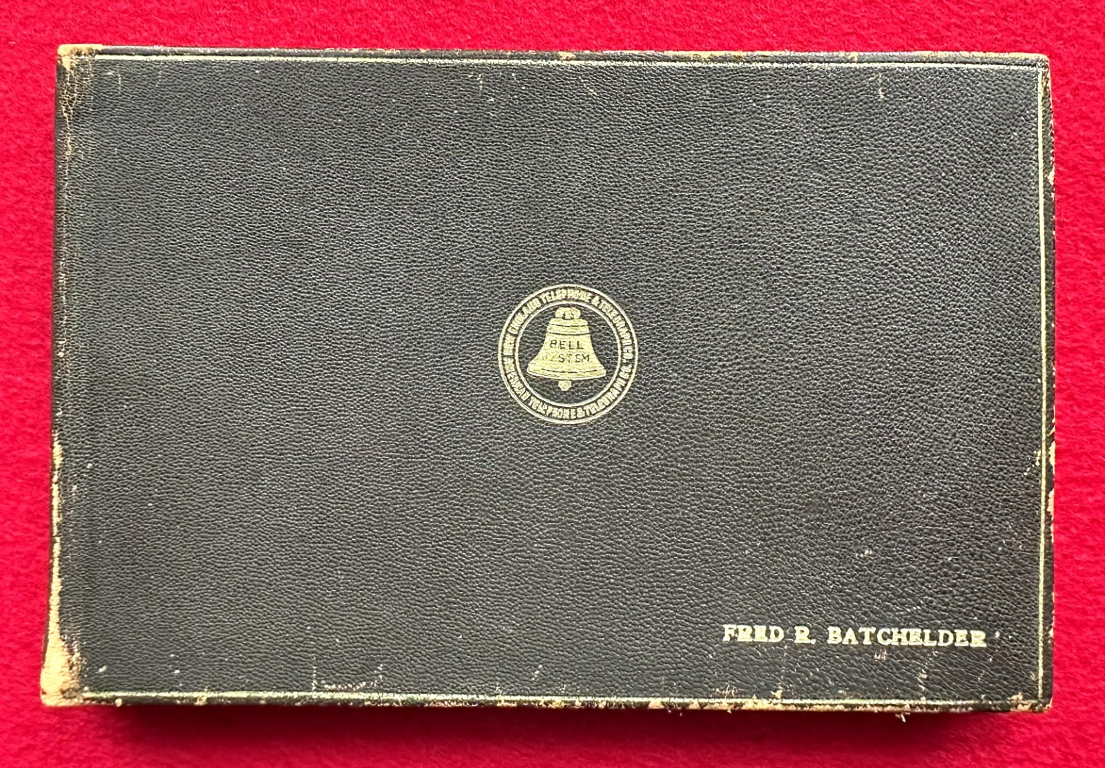 1948 Bell System Fred R Batchelder Retirement Album 100+ Autographs Telephone