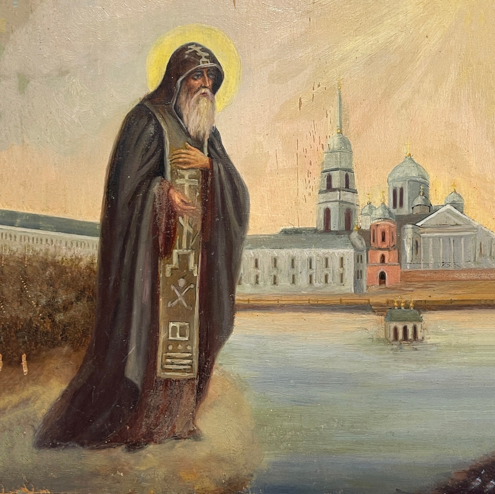 Antique Russian Icon 