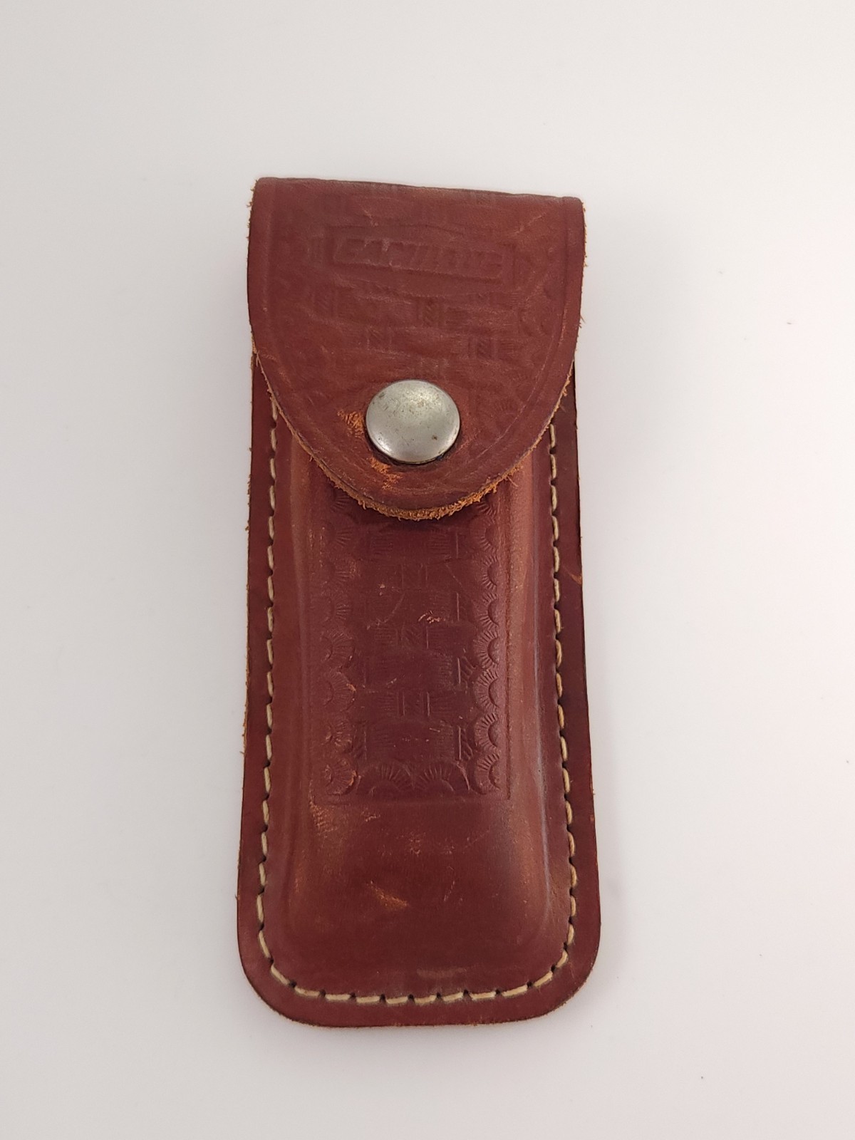 Vintage Camillus No 11 Leather Knife Sheath American Wildlife Series Pouch USA