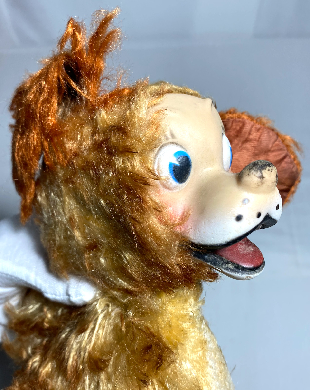 Disney Lady from Lady & the Tramp Gund Plush Vintage Rubber Face Toy Circa 1950s