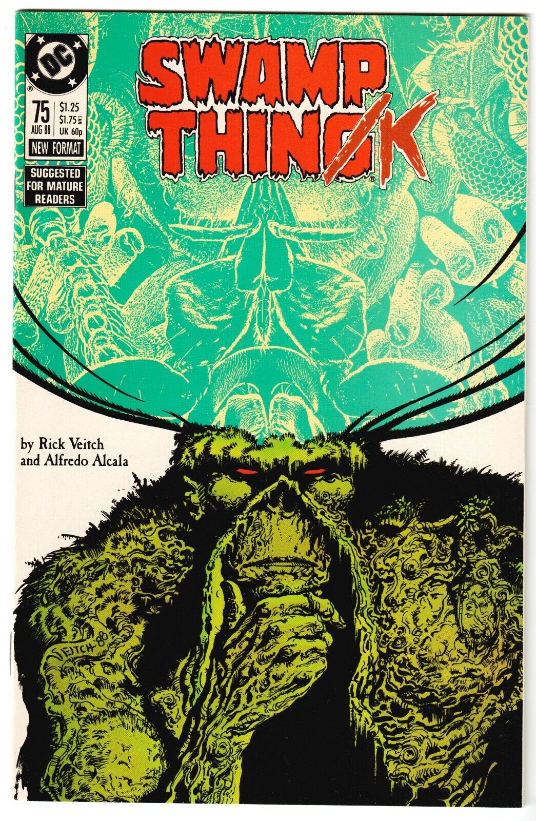 (Saga of The) SWAMP THING #75 (Vintage 1988 DC Comics) PRISTINE NM (9.4)