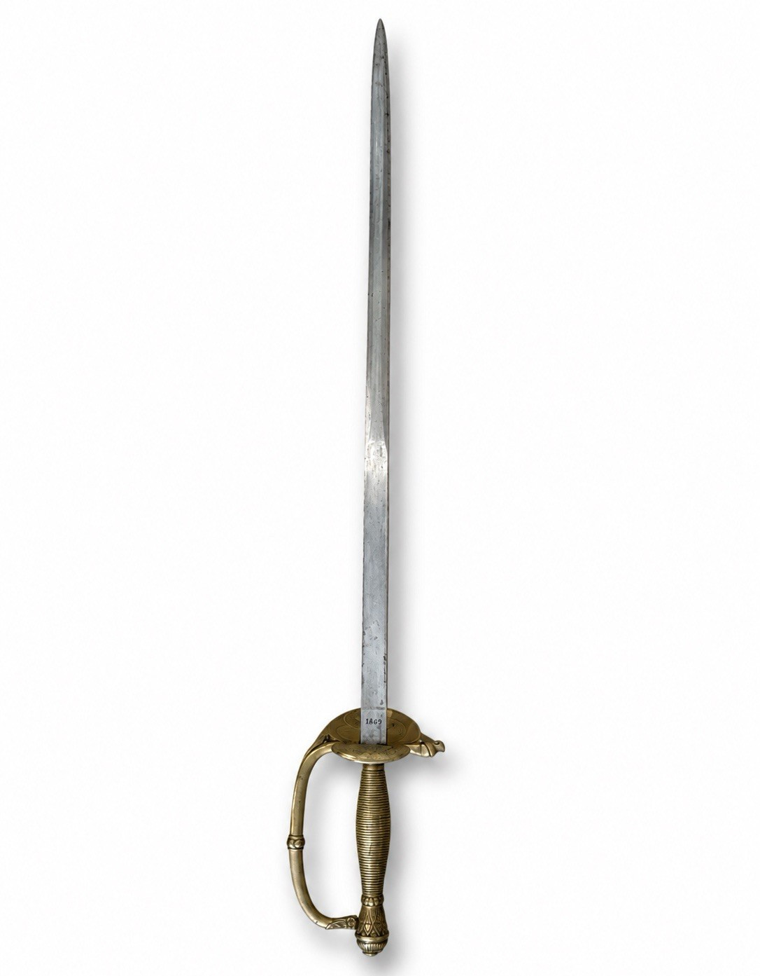 Spanish military officer’s sword, Toledo, dated 1869, authentic Spanish military officer’s sword, Toledo, dated 1869, authentic