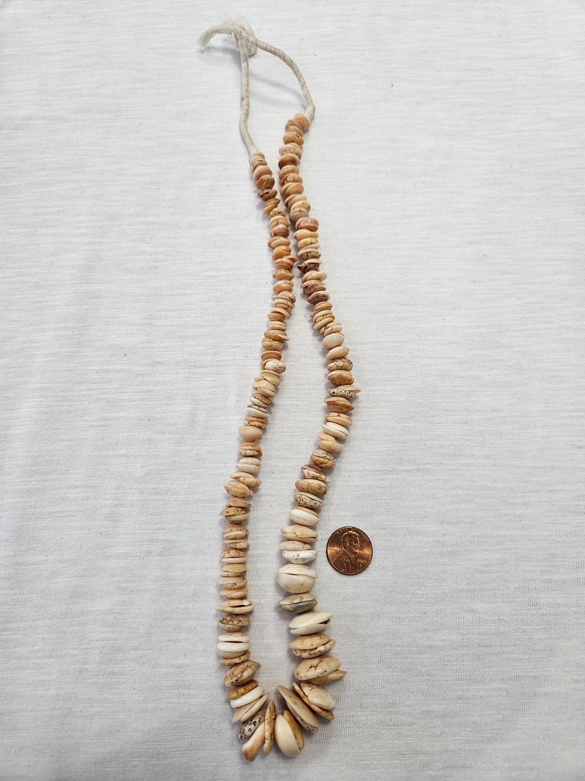 Antique Mauritanian Shell Beads 22\