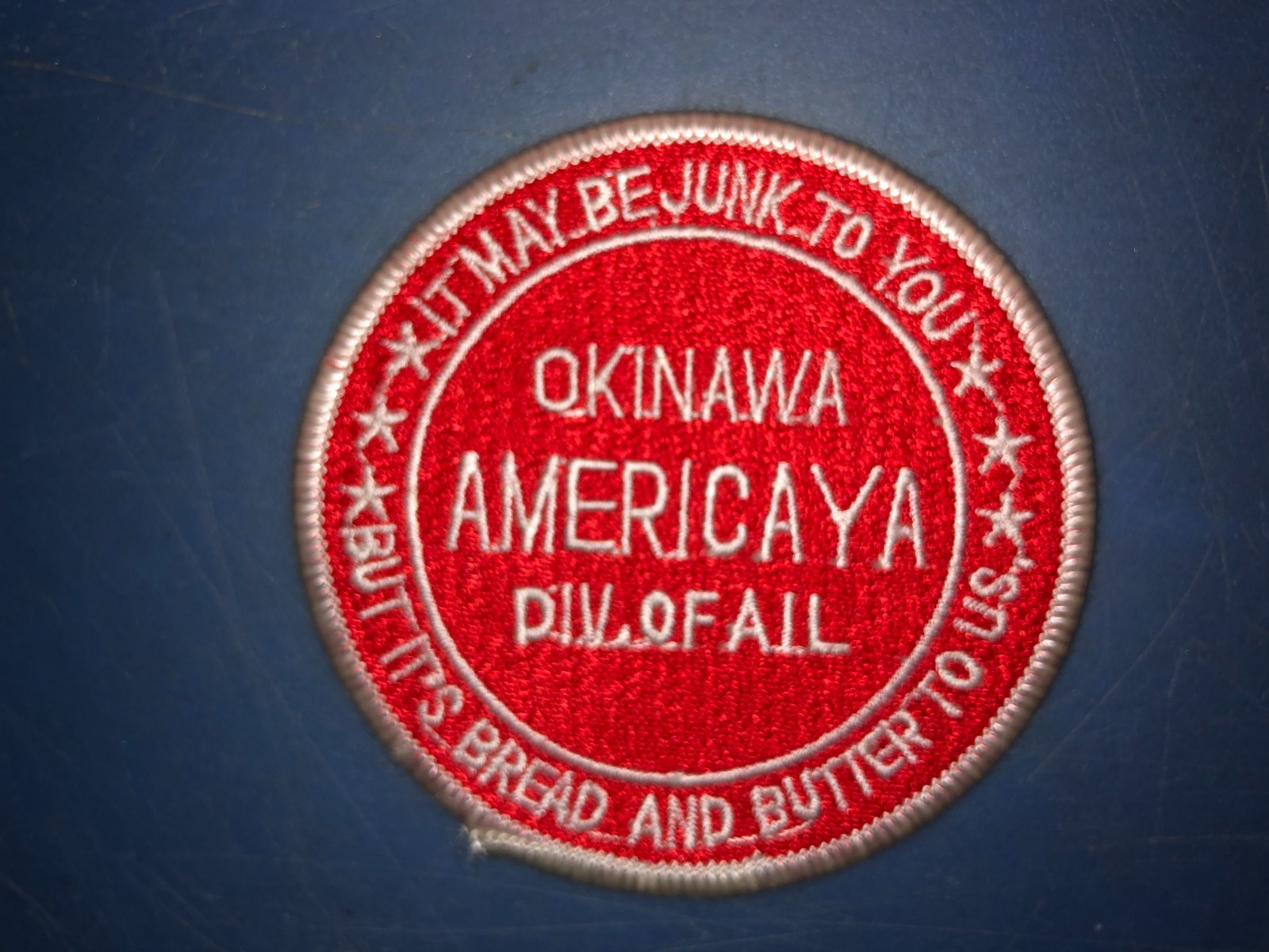 Vintage OKINAWA Japan American Military Store Patch