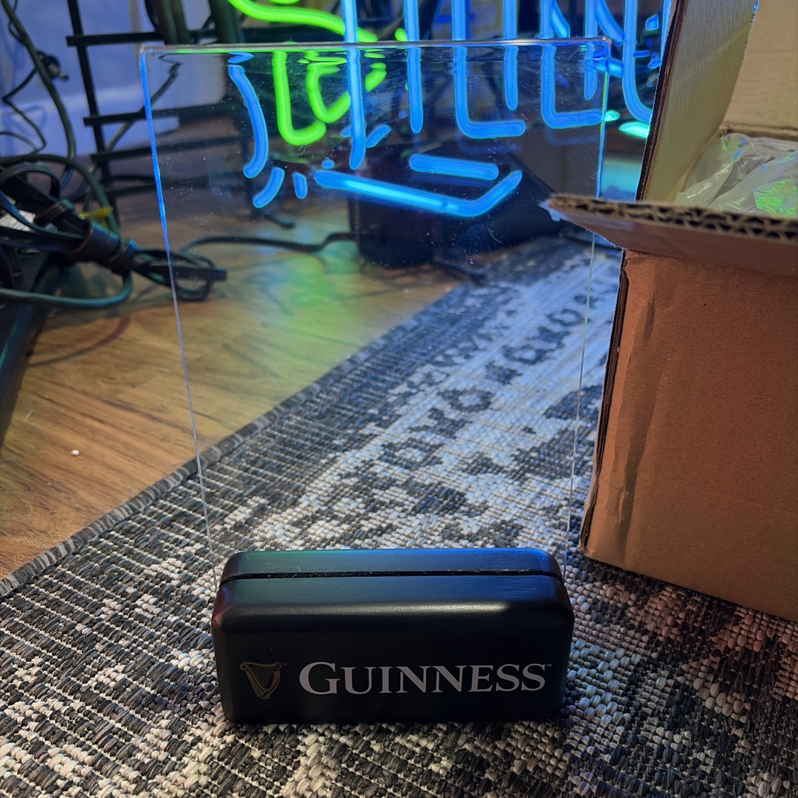 Case of (10) GUINNESS Table Top Beer Sign 2-Sided Menu Holders