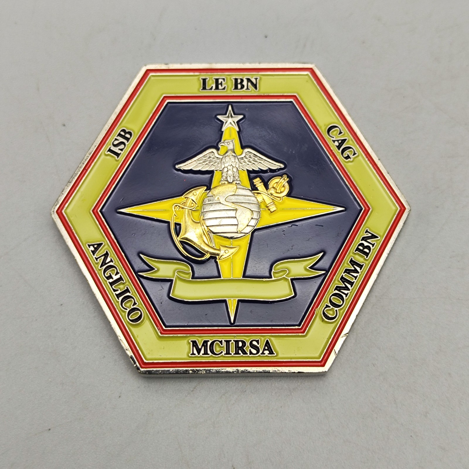 USMC Isb Le Bn Cag Anglico Mcirsa Comm Bn Challenge Coin
