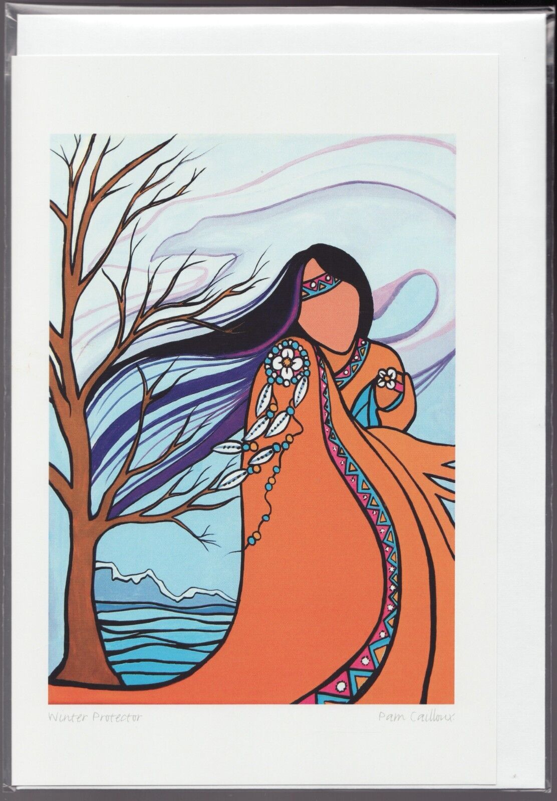 WINTER PROTECTOR- by Metis artist Pam Cailloux - New 6\
