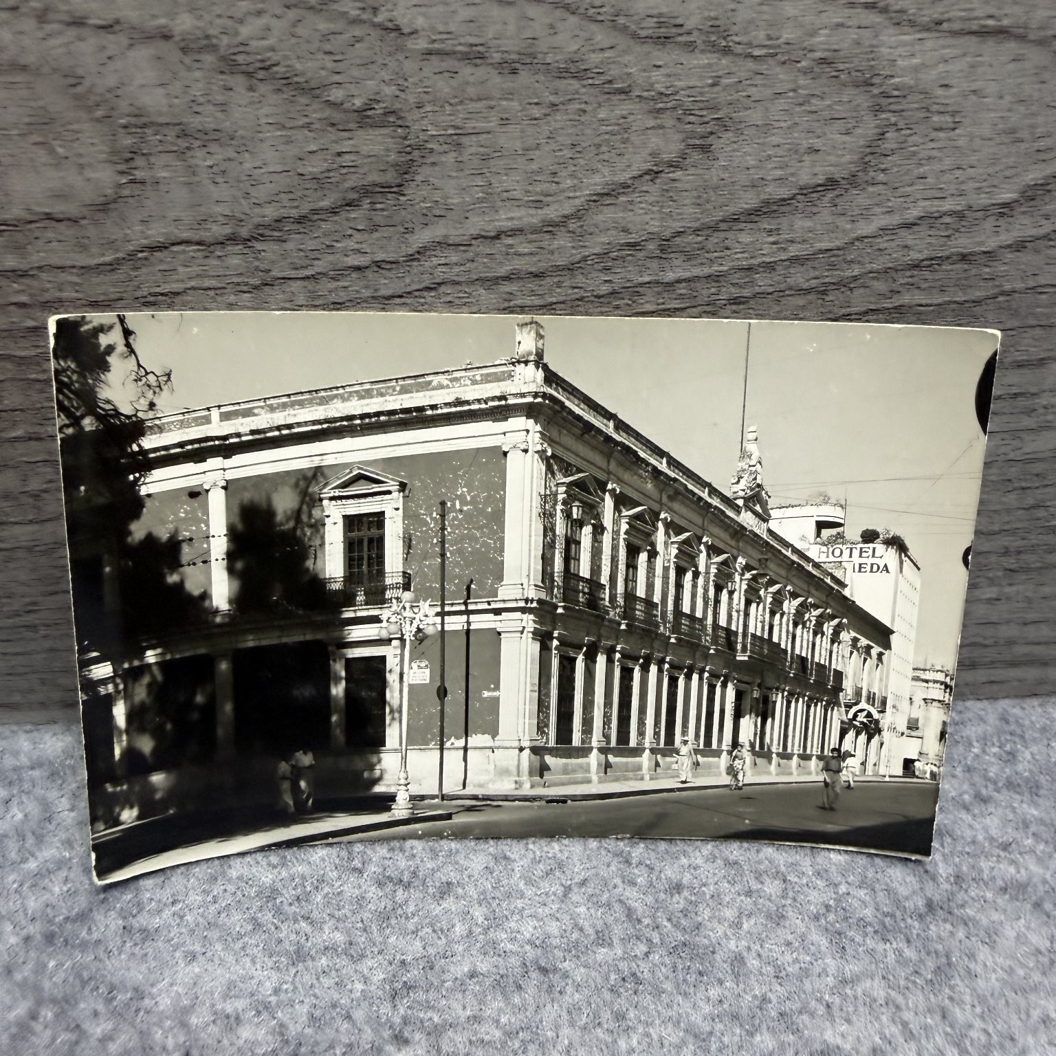 Vintage Real Photo Postcard Hotel Alameda Colonial Building Mexico City RPPC Vintage Real Photo Postcard Hotel Alameda Colonial Building Mexico City RPPC