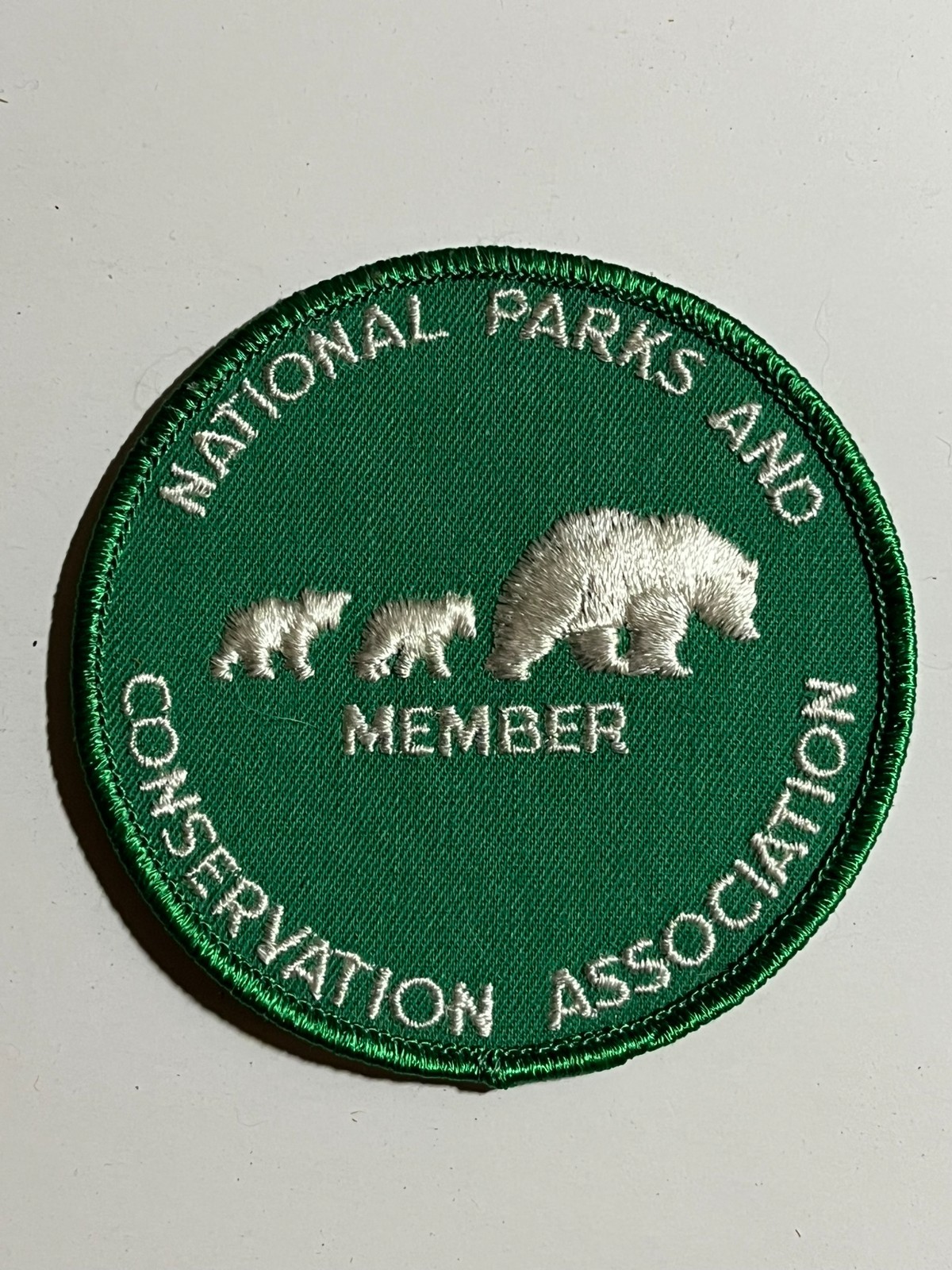 RARE Vintage 1970s National Parks & Conservation Association Member Patch 3.25\