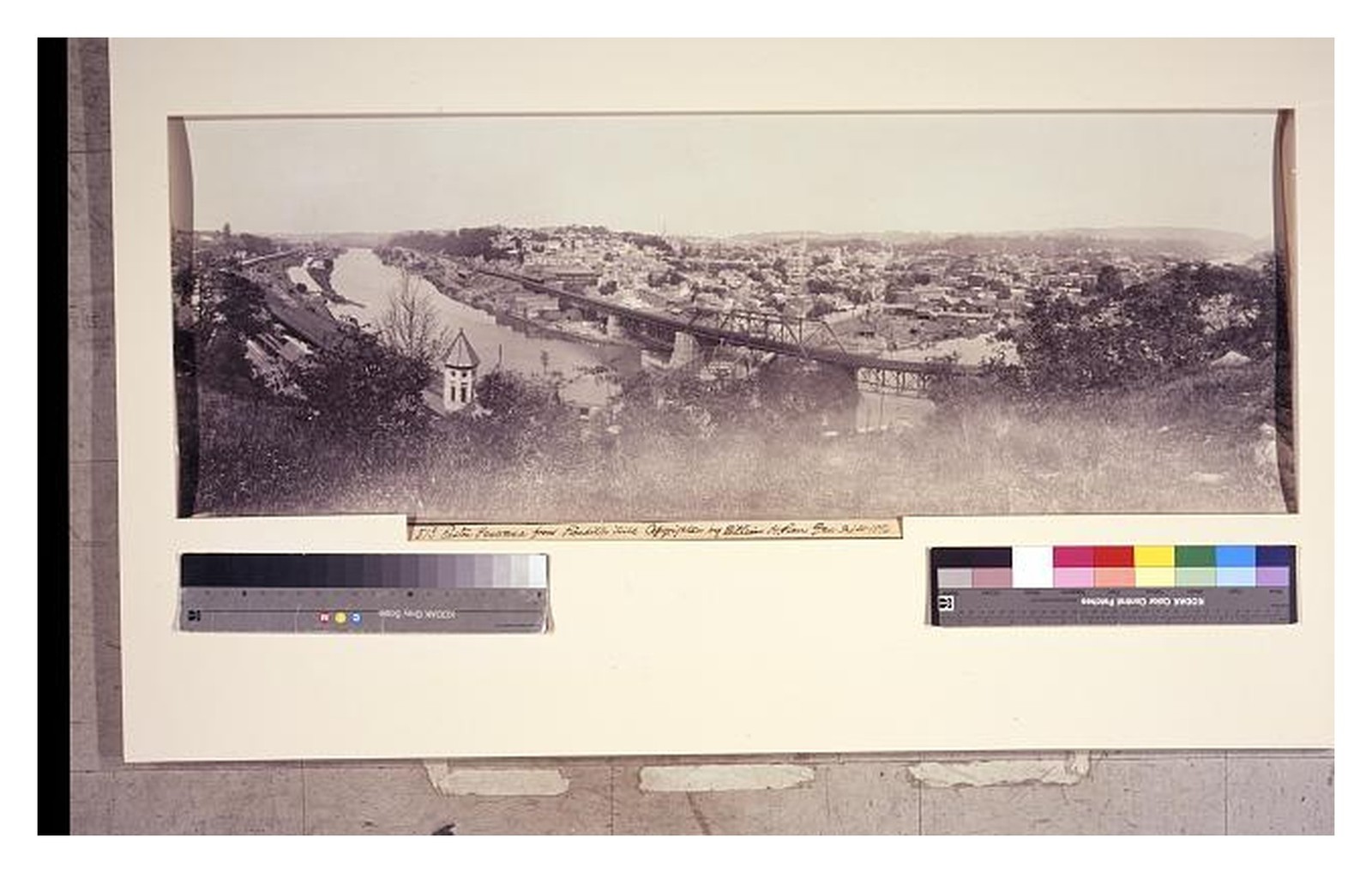 Easton Pennsylvania Panoramic View Standard Postcard Easton Pennsylvania Panoramic View Standard Postcard