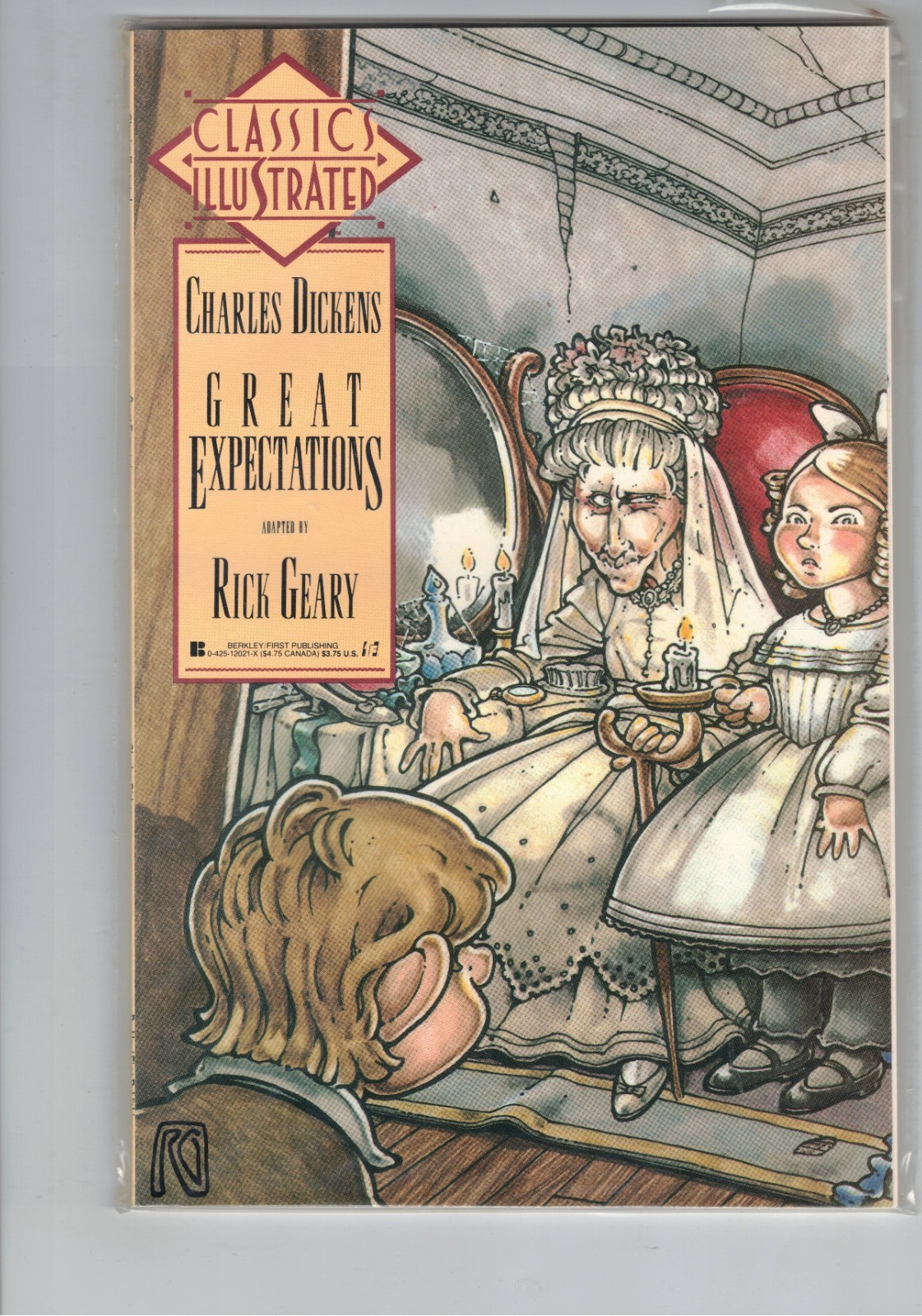 Great Expectations Classics Illustrated Charles Dickens Rick Geary Berkley NM