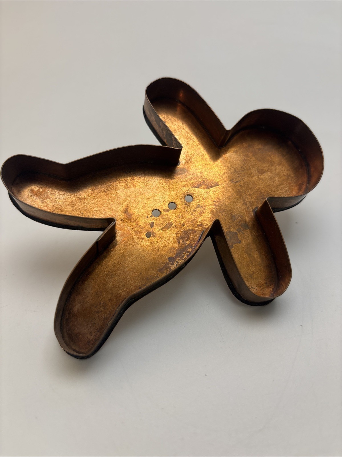 Vintage Michael Bonne Cookie Cutter Copper Ginger Bread Man 4.5” Vintage Michael Bonne Cookie Cutter Copper Ginger Bread Man 4.5”