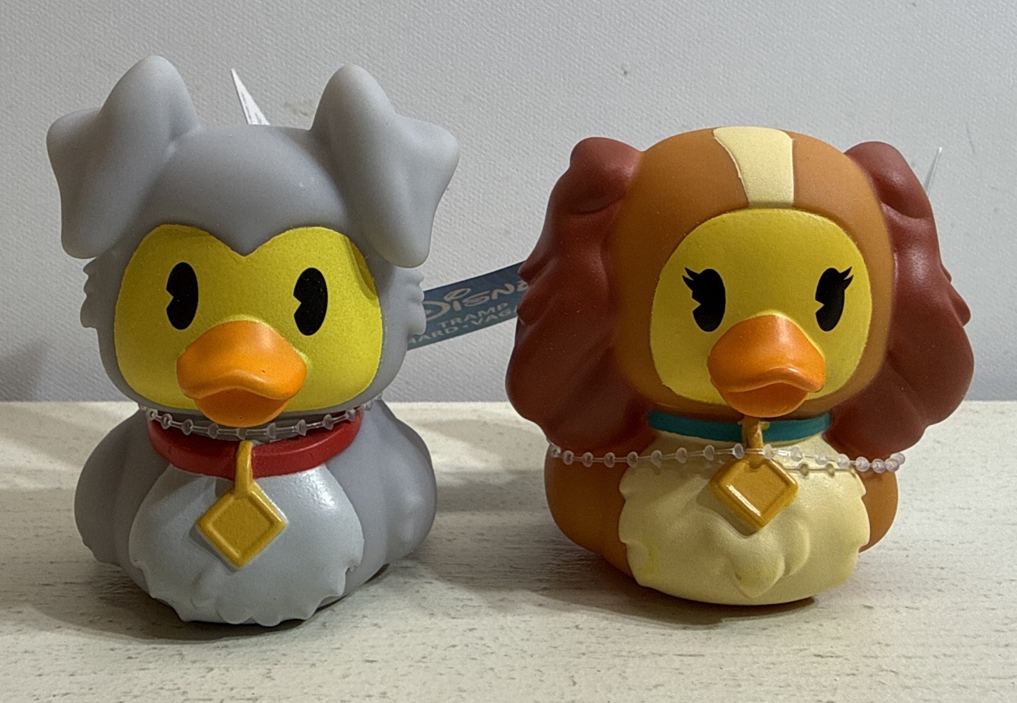 Disney Duckalooz Rubber Duck LADY & THE TRAMP NEW