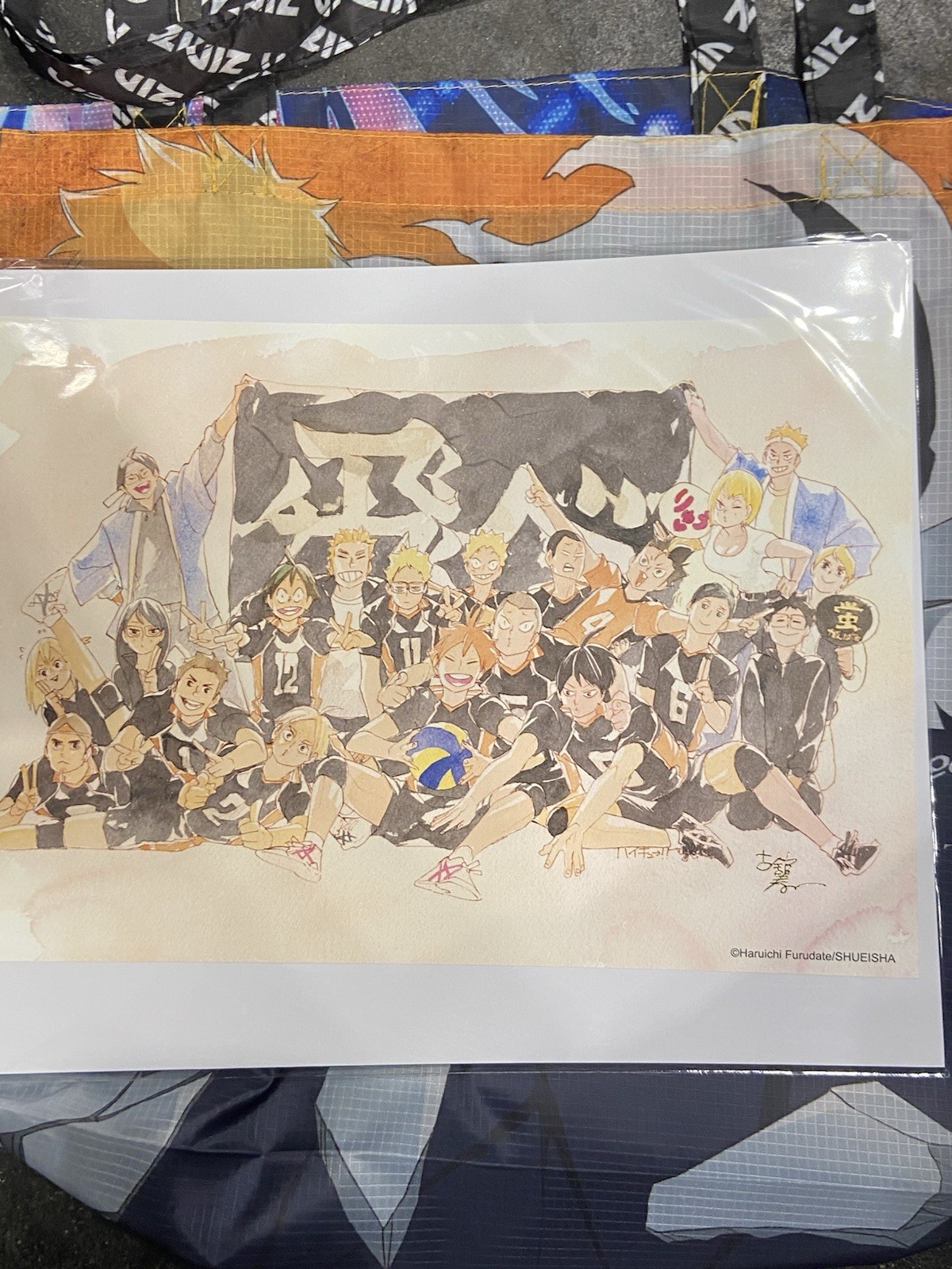 Haikyu Art Print anime NYC 2026 Convention Exclusive. .