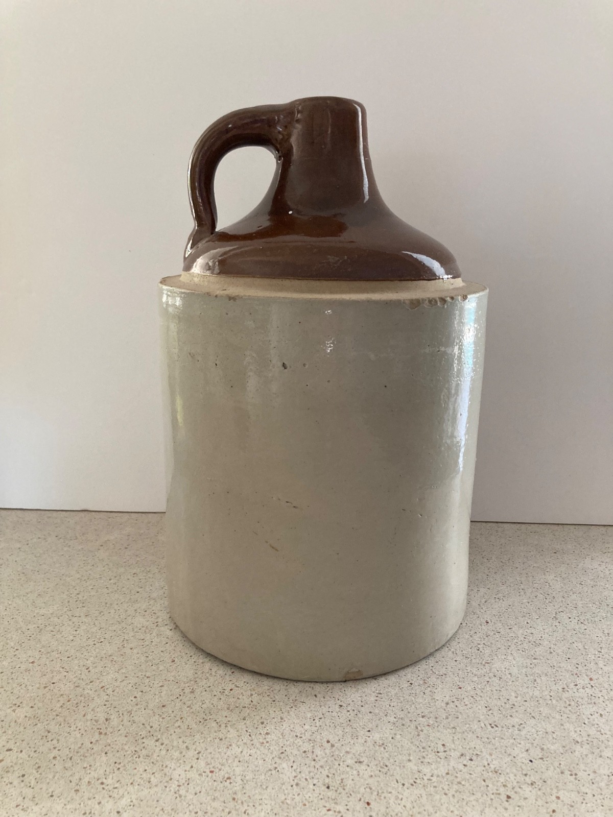 Vintage Western Stoneware Co. Salt Glazed Jug 1 gallon USA Tan and Brown Vintage Western Stoneware Co. Salt Glazed Jug 1 gallon USA Tan and Brown
