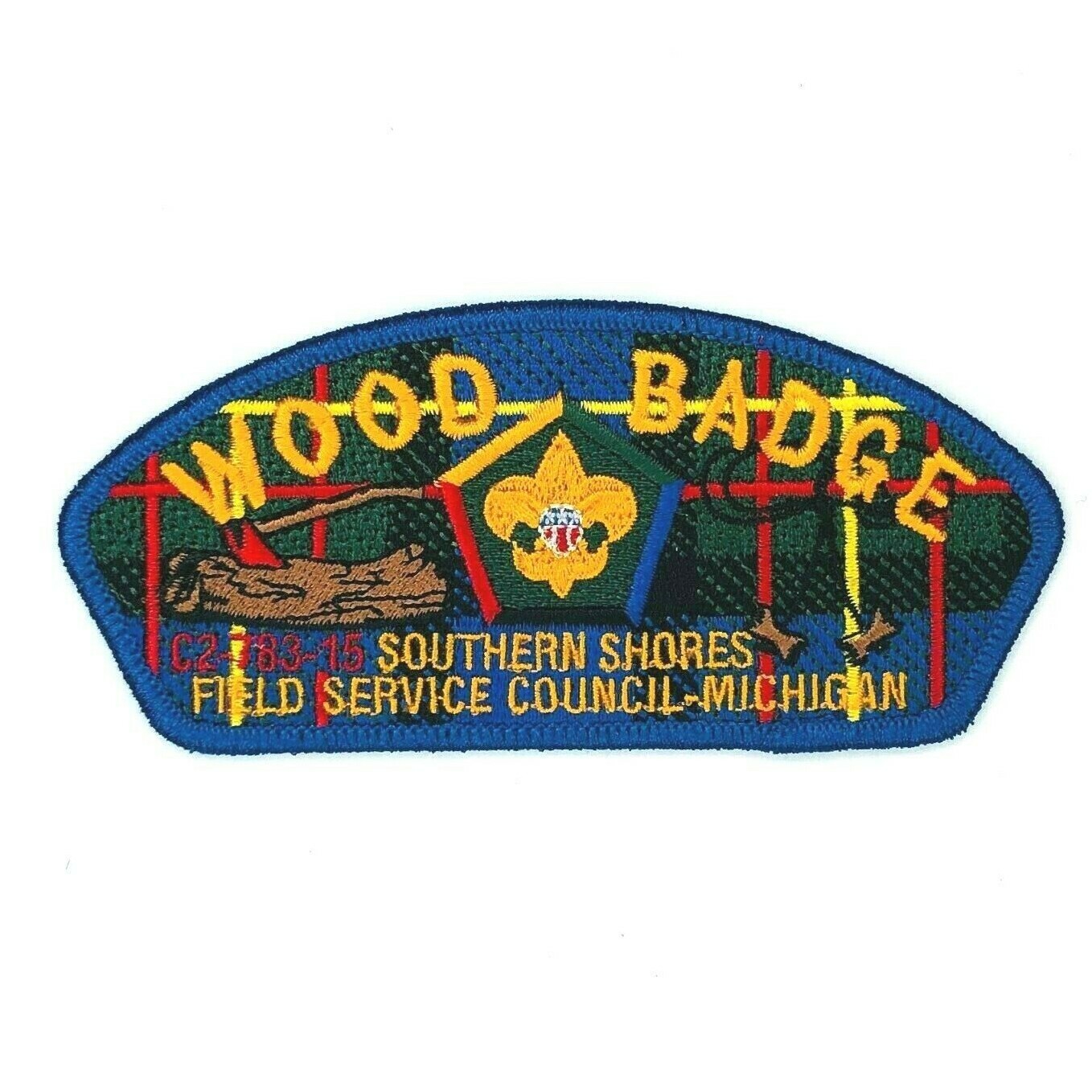 Southern Shores Field Service Council 2015 Wood Badge CSP Patch