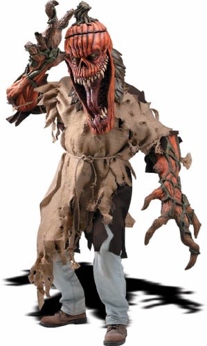 Bad Seed Scary Evil Pumpkin Adult Halloween Costume