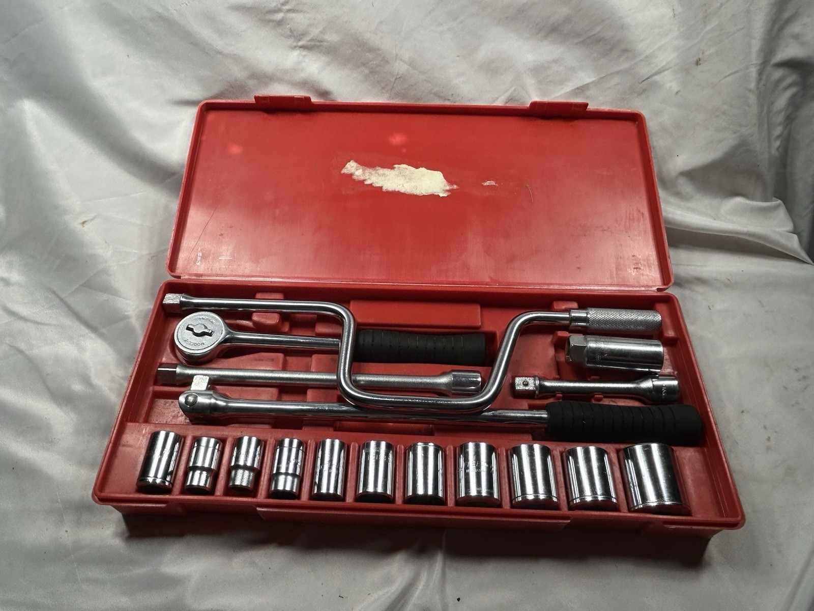 Vintage Fleet Socket Set Complete 16Pcs.  SAE #2501A  1/2