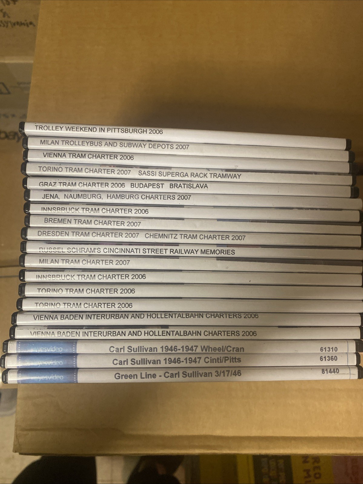 Rare Trains DVD Lot Journeys Railroad International Trolley & Trams Slim Cases Rare Trains DVD Lot Journeys Railroad International Trolley & Trams Slim Cases