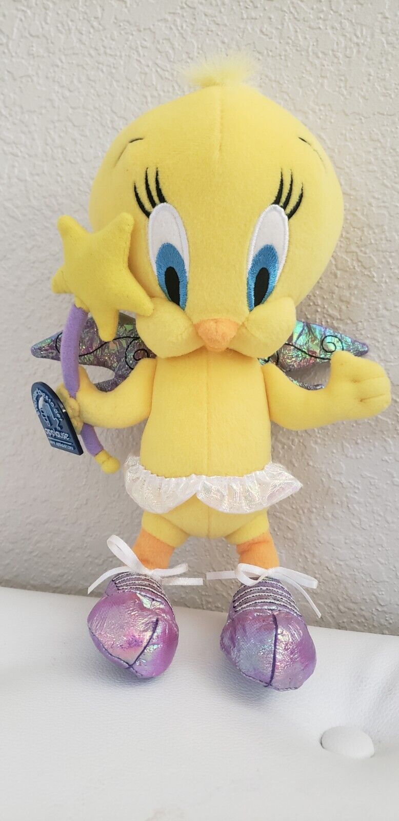 Tweety Bird Plush Looney Tunes Vintage 2000 Fairy Applause 