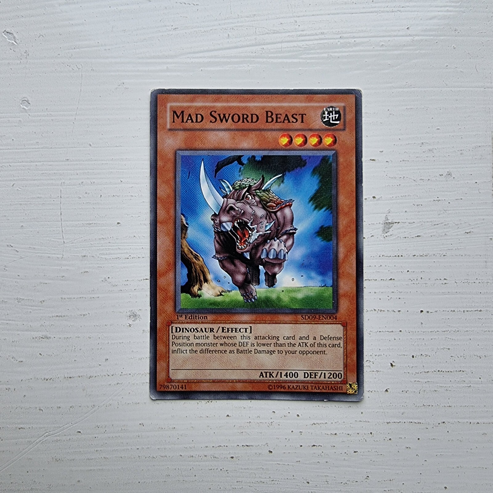 YuGiOh TCG SD09 Structure Deck: Dinosaur's Rage Yu--Gi-Oh Trading Card Singles YuGiOh TCG SD09 Structure Deck: Dinosaur's Rage Yu--Gi-Oh Trading Card Singles