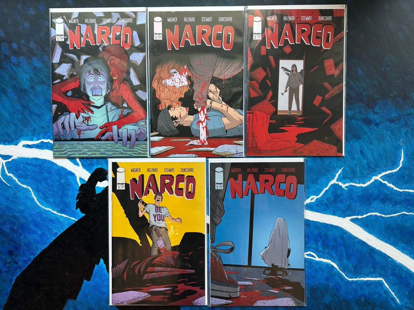 Narco Image Comics #1 2 3 4 5 Cover A 1ST PRINT UNREAD NM Complete Set 2026