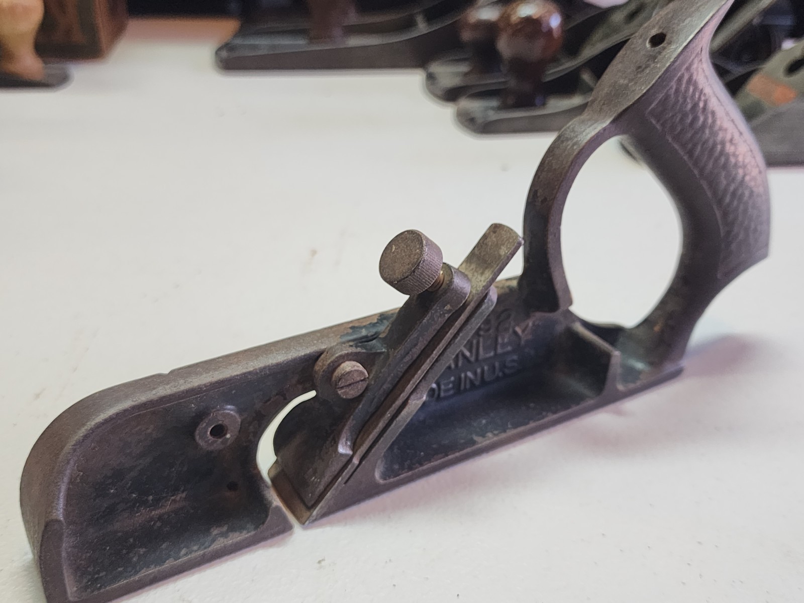 Fine User Vintage Stanley No. 192 Sweetheart Rabbet Plane Woodworking Tool Fine User Vintage Stanley No. 192 Sweetheart Rabbet Plane Woodworking Tool