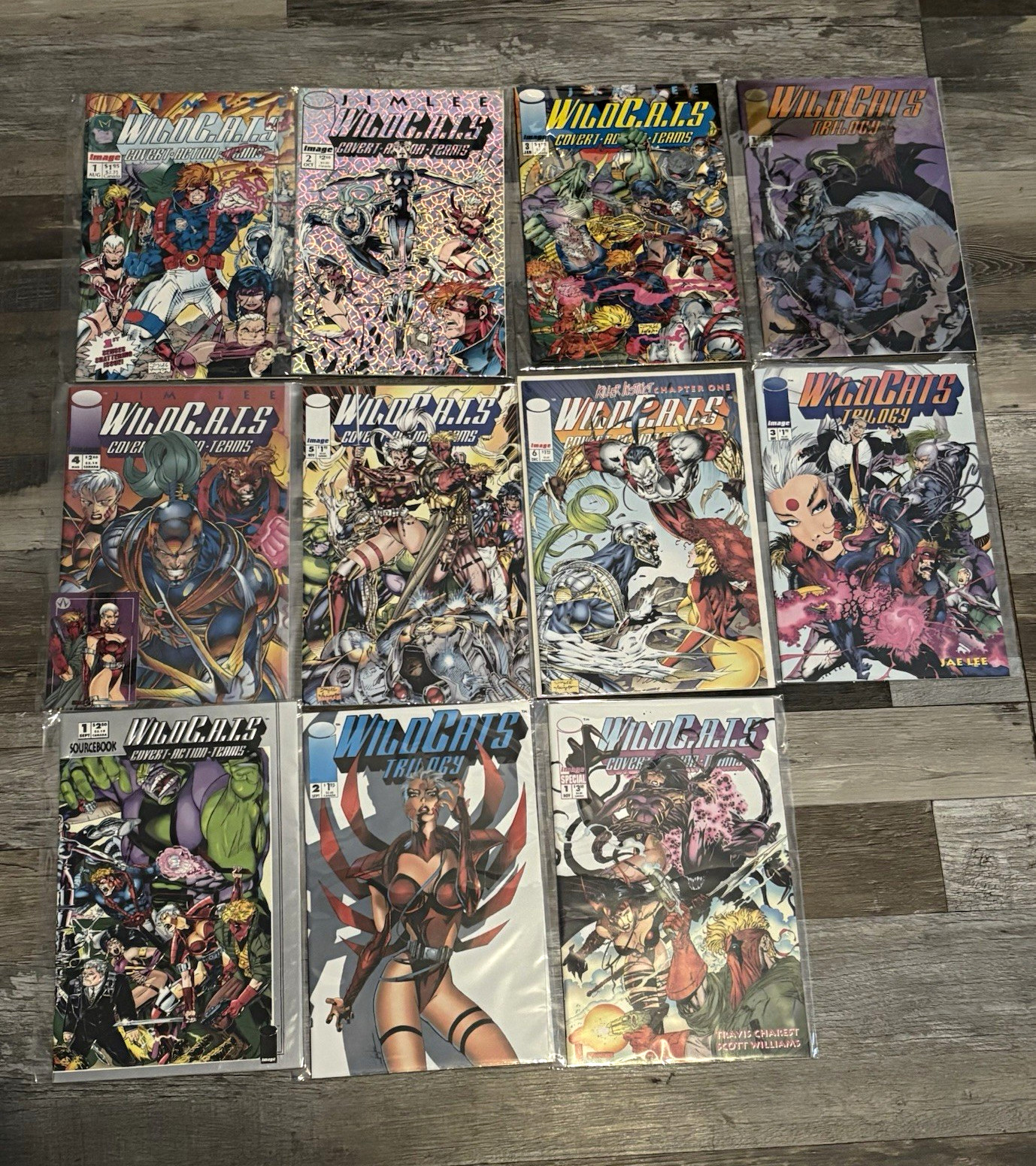 Image Comics WildC.A.T.s Comic Book Mixed Lot Jim Lee (Modern Age)