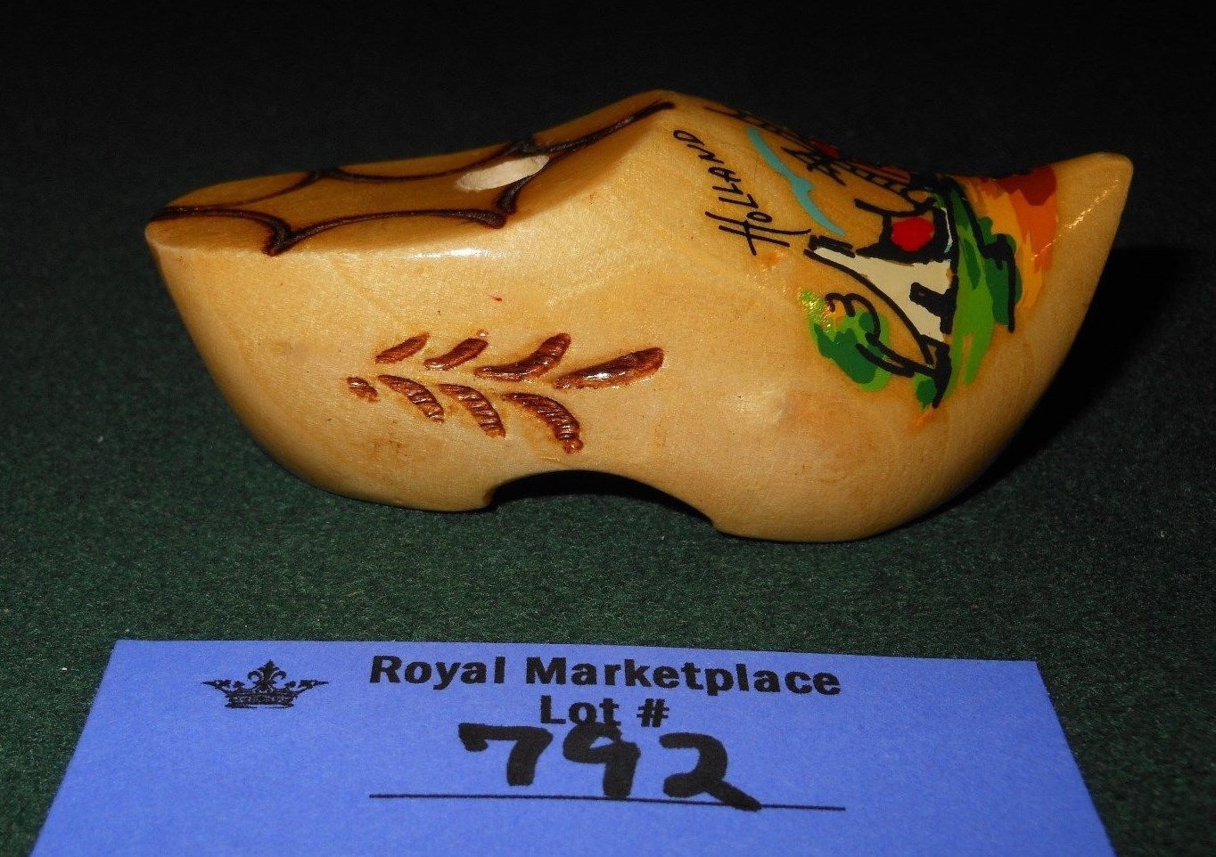 Holland WOODEN Clog Desk PEN Holder Dutch Windmill Holland WOODEN Clog Desk PEN Holder Dutch Windmill