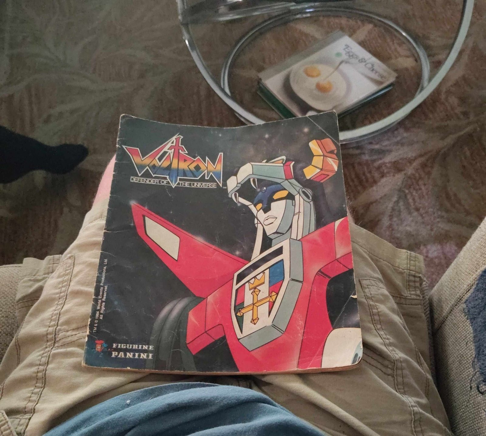 Panini Voltron Defender of the Universe Figurine Album
