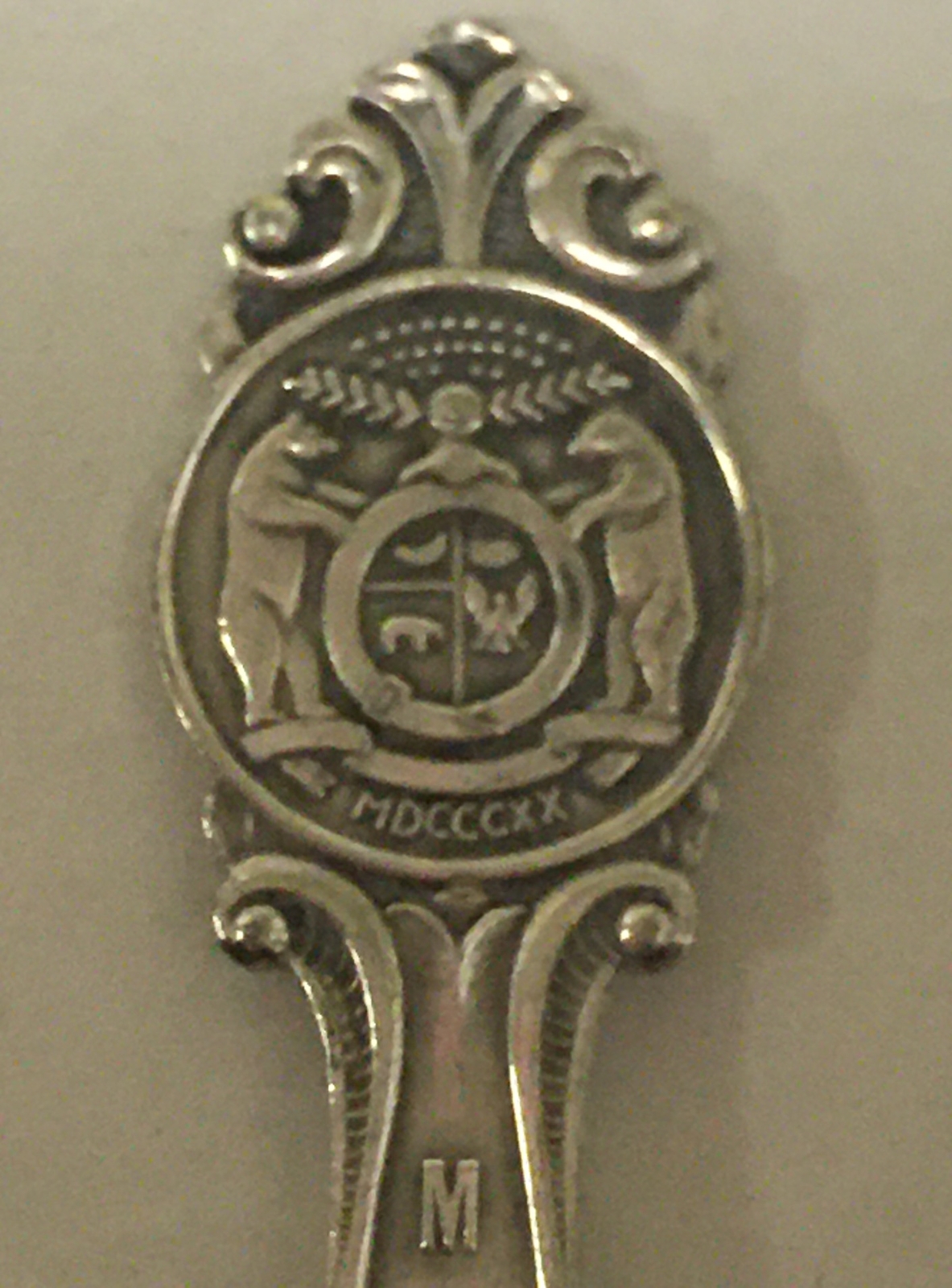 Missouri TH Marthinsen Norway Vintage Souvenir Spoon Collectible