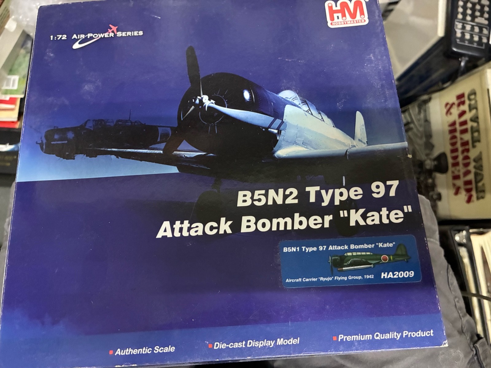 1/72 Hobby Master B5N2 Kate bomber