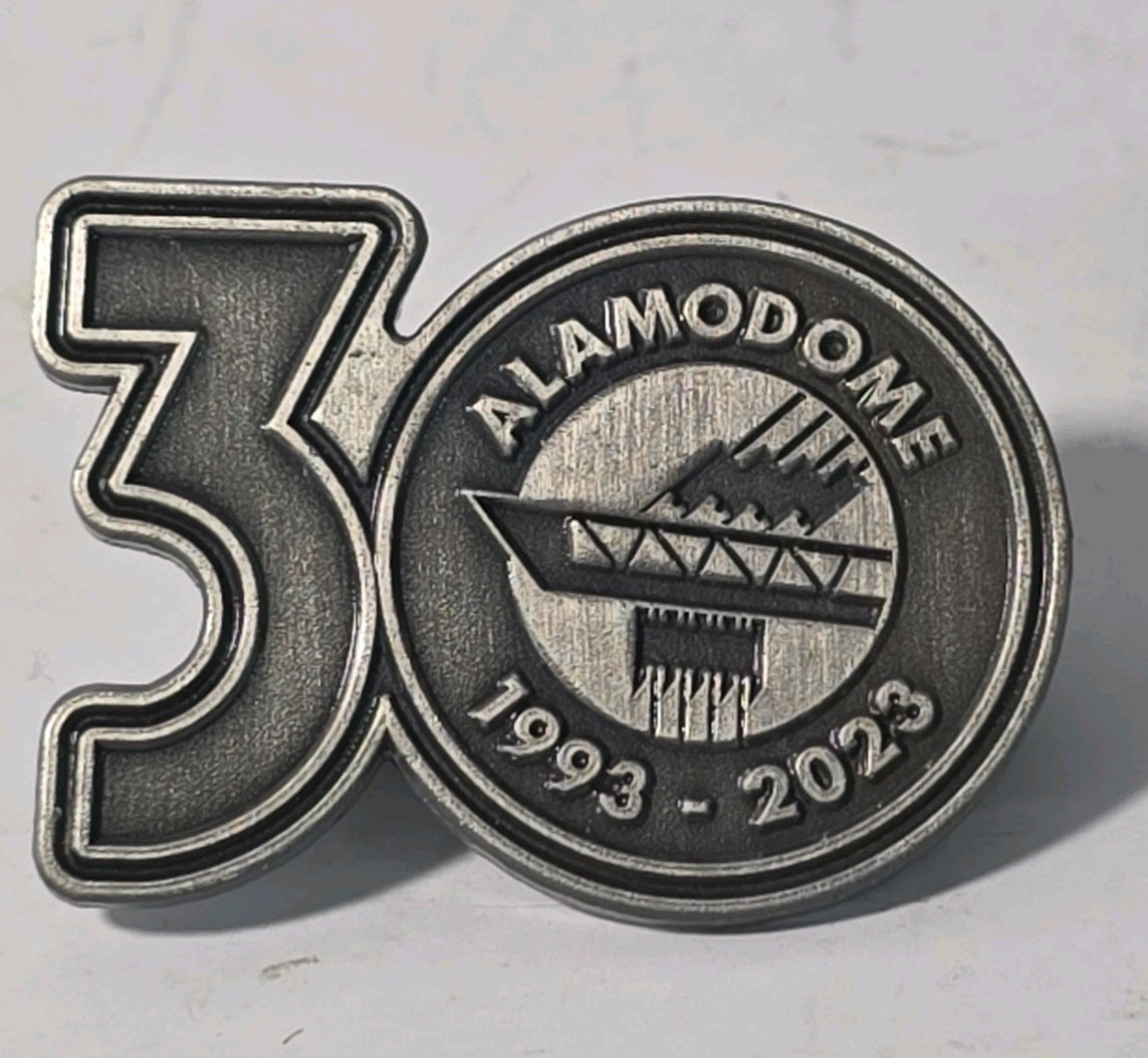 2023 Alamodome 30th Anniversary San Antonio Texas NBA Basketball Pin        (J1)