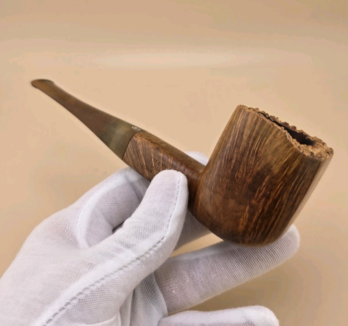 James Upshall Tilshead P Grade Handmade Briar Tobacco Pipe Vintage Estate Pipe