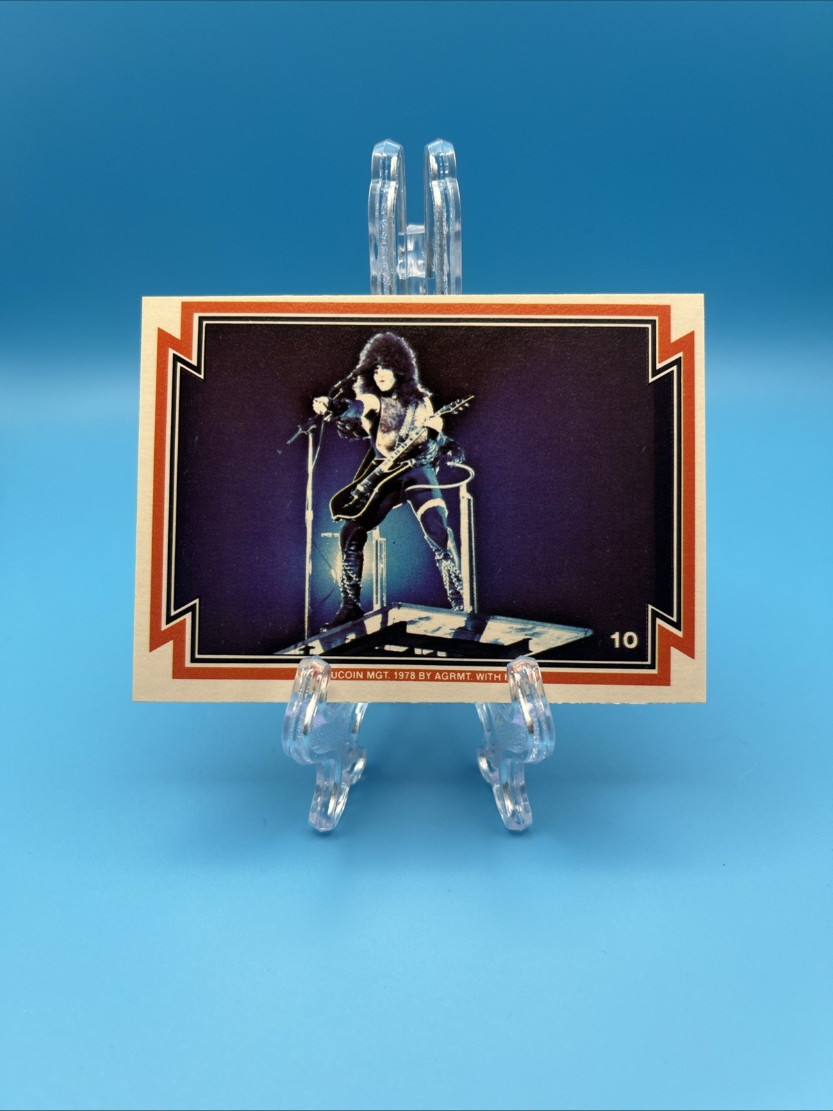 1978 Donruss Kiss Paul Stanley #10 1978 Donruss Kiss Paul Stanley #10