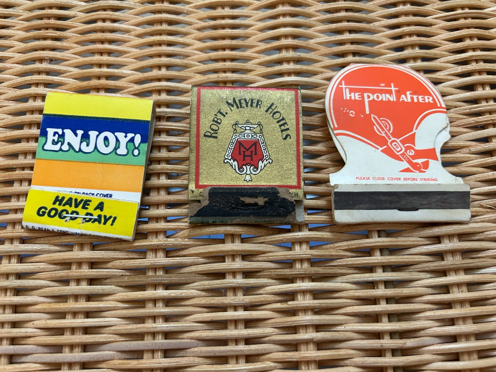 3 Vintage Matchbooks The Point After Hollywood, Robert Meyer Hotels, Enjoy 3 Vintage Matchbooks The Point After Hollywood, Robert Meyer Hotels, Enjoy