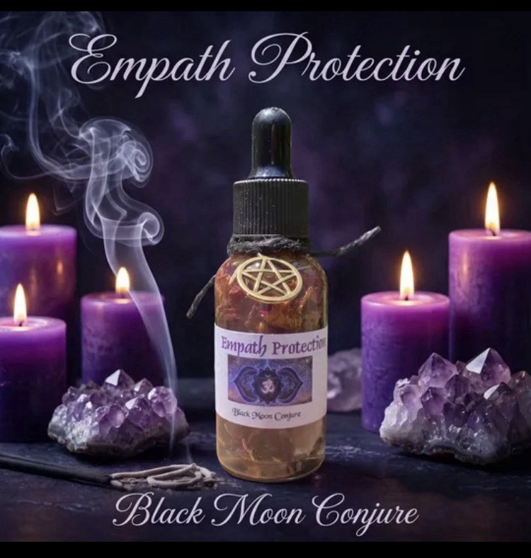 Empath Protection Oil, Shielding, Negative Energy Protection