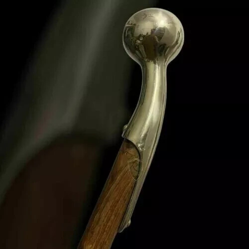 NEW SOLID ANTIQUE SOLID BRASS HANDLE WOODEN WALKING STICK CANE VINTAGE DESIGNER